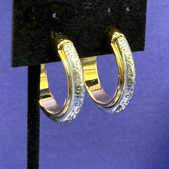 Brighton Jewelry - Brighton Venezia Hoop Post Earrings